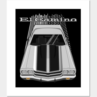 Chevrolet El Camino SS 1970 - silver Posters and Art